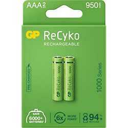 R03 (AAA) Акумулятор 950mAh 100AAAHCE-EB2 (Recyko) NiMN