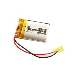 Li-pol аккумулятор 902030P , 500 мА/ч 3.7V с платой защиты, 500 mAh, 9,0 x 20 x 30 мм.