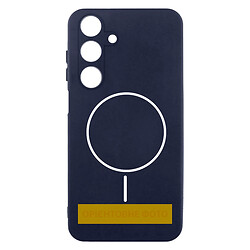 Чехол (накладка) Samsung A576 Galaxy А57 / Galaxy A57 5G, Air Beats, MagSafe, Midnight Blue, Синий