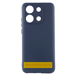 Чохол (накладка) Xiaomi Poco X8 Pro Max, GETMAN Liquid Silk, Midnight Blue, Синій