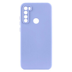 Чехол (накладка) Xiaomi Redmi Note 8t, GETMAN Liquid Silk, Light Purple, Фиолетовый