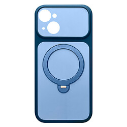 Чехол (накладка) Apple iPhone 13, Ummi Full Camera HQ Ring, MagSafe, Navy Blue, Синий