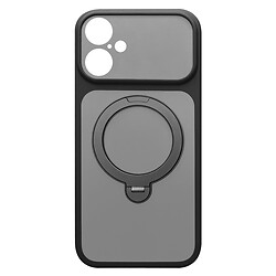 Чехол (накладка) Apple iPhone 16, Ummi Full Camera HQ Ring, MagSafe, Черный