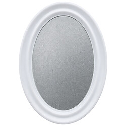 Дзеркало настінне овальне в пластиковій рамці Bathroom Solutions