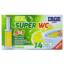 Засіб для унітазу точковий гелевий IRGE "Lemon", Стіки 45 г