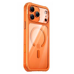 Чехол (накладка) Apple iPhone 17 Pro Max, NJ0YNY Steel Armor Case, MagSafe, Оранжевый