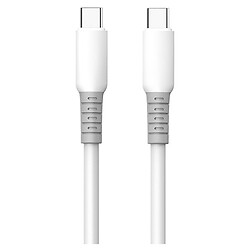 Кабель ColorWay CW-CBPDCC093-WT, Type-C, 1.0 м., Белый