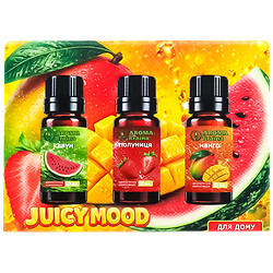 Набір олій ефірних Aroma kraina Juicy Mood, 3 шт. х 10 мл
