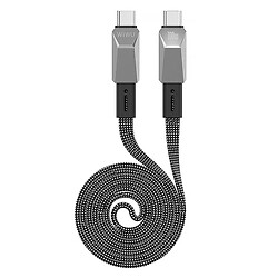 USB кабель Wiwu C078, Type-C, 1.0 м., Срібний