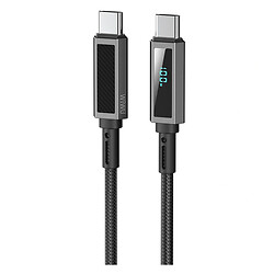 USB кабель Wiwu C079 Warriors, Type-C, 1.2 м., Черный