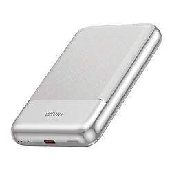 Портативная батарея (Power Bank) Wiwu P089 Seraph, 10000 mAh, Серебряный
