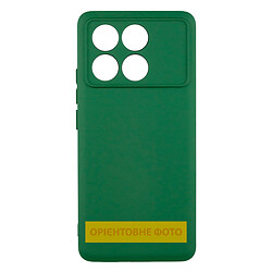 Чохол (накладка) Xiaomi Poco X8 Pro Max, GETMAN Liquid Silk, Dark Green, Зелений