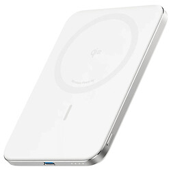 Портативна батарея (Power Bank) Anker Nano MagGo Slim, 5000 mAh, Білий