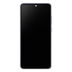 Дисплей (экран) Samsung A376 Galaxy А37, Original (100%), С сенсорным стеклом, С рамкой, Белый