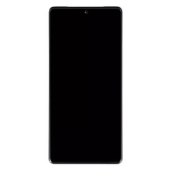 Дисплей (екран) Google Pixel 7 Pro, Original (PRC), З сенсорним склом, З рамкою, Чорний