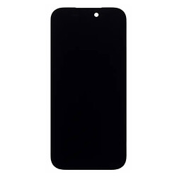 Дисплей (екран) Apple iPhone 17 Pro, High quality, З рамкою, З сенсорним склом, Чорний