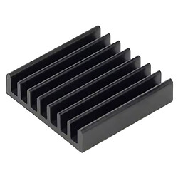 Радиатор алюминиевый 25x25x5mm