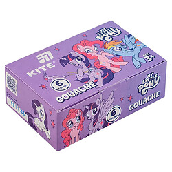 Гуашь "My Little Pony", 6 цв., 20мл, Kite