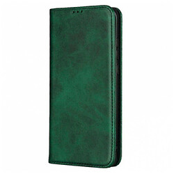 Чехол (книжка) Xiaomi Poco C81 / Redmi A7 Pro, Leather Case Fold, Dark Green, Зеленый