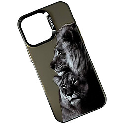 Чехол (накладка) Apple iPhone 13 Pro Max, So Cool, Lion and Lioness, Рисунок