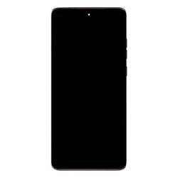 Дисплей (екран) Motorola Edge 60 Pro, Original (PRC), З сенсорним склом, З рамкою, Чорний