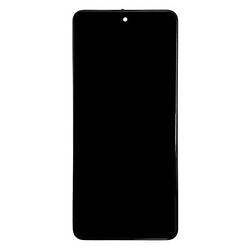 Дисплей (екран) OPPO Reno 12F, З сенсорним склом, З рамкою, OLED, Чорний
