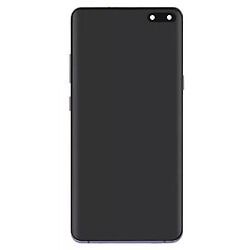 Дисплей (екран) Samsung G977 Galaxy S10 5G, Original (100%), З сенсорним склом, З рамкою, Чорний