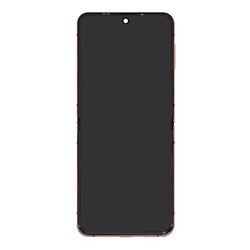 Дисплей (екран) Samsung F721 Galaxy Z Flip 4 5G, Original (PRC), З сенсорним склом, З рамкою, Золотий