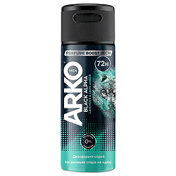 Дезодорант мужской ARKO MEN Black Alpha, спрей 150 мл