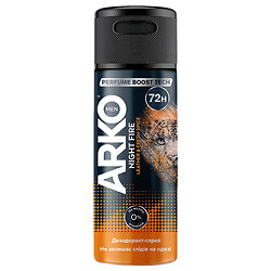 Дезодорант чоловічий ARKO MEN "Night Fire", спрей 150 мл