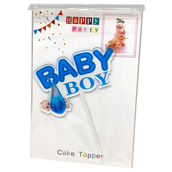 Топер на торт "Baby boy", 14см, Mic