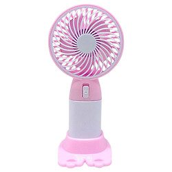 Вентилятор, аккумулятор: 3.7 V, USB, легкий корпус, низкий шум, подставка, Mic
