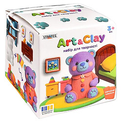 Набор для творчества "Art & Clay: МИШКА", Strateg