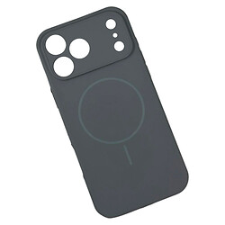 Чохол (накладка) Apple iPhone 15, Air Beats Full Camera, Charcoal Grey Black, MagSafe, Чорний