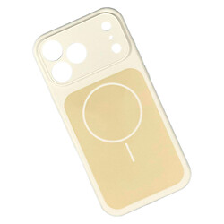 Чохол (накладка) Apple iPhone 13 Pro, Silicone Case Vision, Antique White, MagSafe, Білий