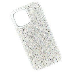 Чехол (накладка) Apple iPhone 17 Pro, Swarovski Diamonds, Белый