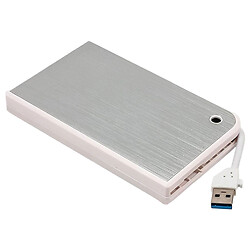 Зовнішня USB кишеня для HDD AgeStar 3UB 2A14, Біла