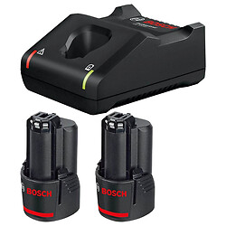 Набір акумуляторів та зарядний пристрій Bosch Professional GBA 12В