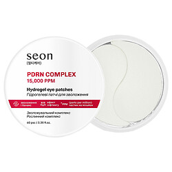 Патчи под глаза гидрогелевые увлажняющие Seon с PDRN-комплексом, 15,000 ppm, 60 шт.