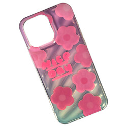 Чехол (накладка) Apple iPhone 14 Pro Max, Wave Dream, Pink Flowers, Рисунок