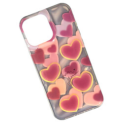 Чохол (накладка) Apple iPhone 15 Pro, Wave Dream, Hearts, Малюнок