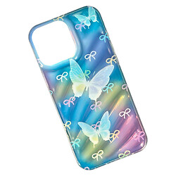 Чохол (накладка) Apple iPhone 16 Pro Max, Wave Dream, Rainbow Butterfly, Малюнок