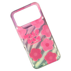 Чехол (накладка) Apple iPhone 17 Pro, Wave Dream, Pink Flowers, Рисунок