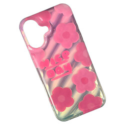 Чехол (накладка) Apple iPhone 17, Wave Dream, Pink Flowers, Рисунок