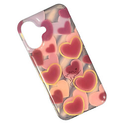 Чехол (накладка) Apple iPhone 17, Wave Dream, Hearts, Рисунок