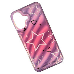 Чохол (накладка) Apple iPhone 17, Wave Dream, Pink Stars, Малюнок