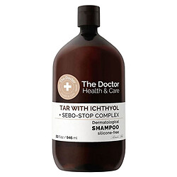 Шампунь для волосся The Doctor Health & Care "Tar with Ichthyol Sebo-stop Complex", 946мл, The Doctor Health & Care