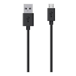 USB кабель, MicroUSB, 1.0 м., Чорний