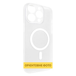 Чохол (накладка) Apple iPhone 16, Epik Slim Matte, MagSafe, Білий
