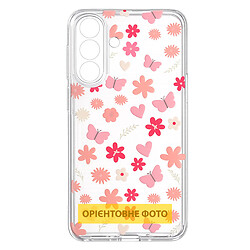 Чохол (накладка) Motorola G06 Power / Moto G06, Epik Clear Joy, Butterfly Garden, Малюнок